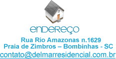 Endere&ccedil;o: Rua Rio Amazonas, N�28 - Praia de Zimbros -  Bombinhas - SC